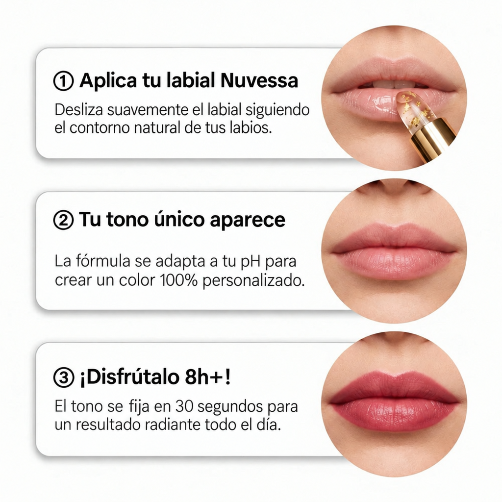Cómo usar el labial Nuvessa